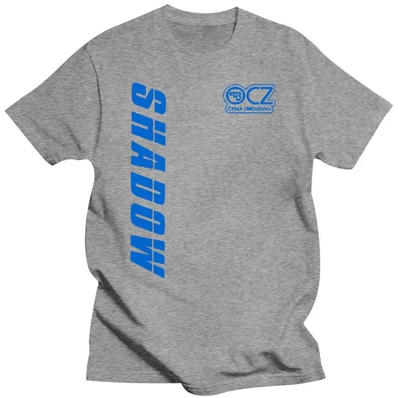 New 2024  Populare CZ 75 Shadow 2 Mens T-Shirt Tee 2024  Design CZUB 2 Size Usa-3008A Tee T-Shirts 100% Cotton Summer Clothes