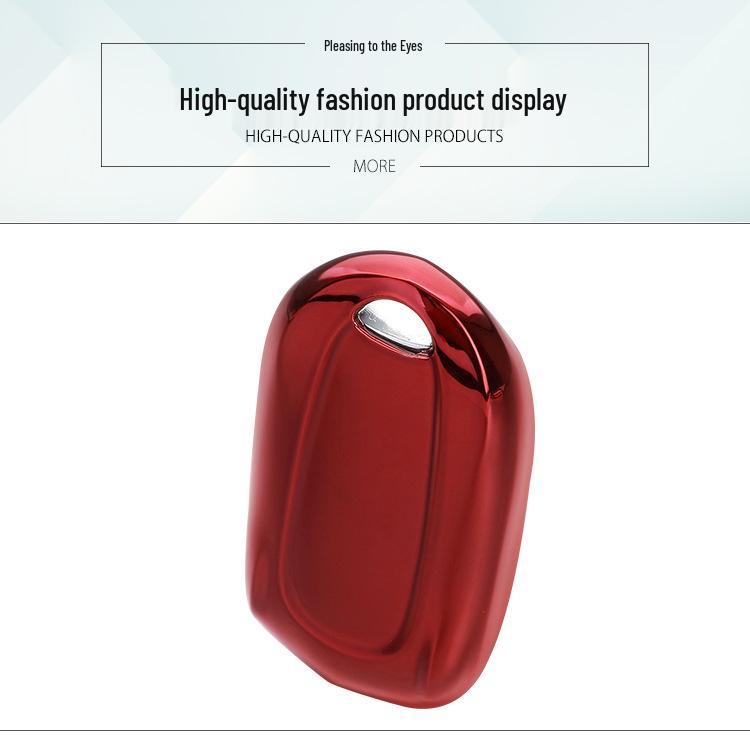 Buick Key Case: Fits LaCrosse, Envision, Verano - TPU Shell Remote Cover with Buckle