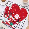 Christmas Oven Gloves Merry Christmas Decoration for Home 2025 Mitts Oven Gloves Xmas Ornaments Navidad Natal New Year Gift 2026