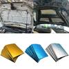 10pcs Auto Sound Insulation & Heat Shielding Mats Automotive Noise & Heat Reduction for Chassis door  & Engine Covers