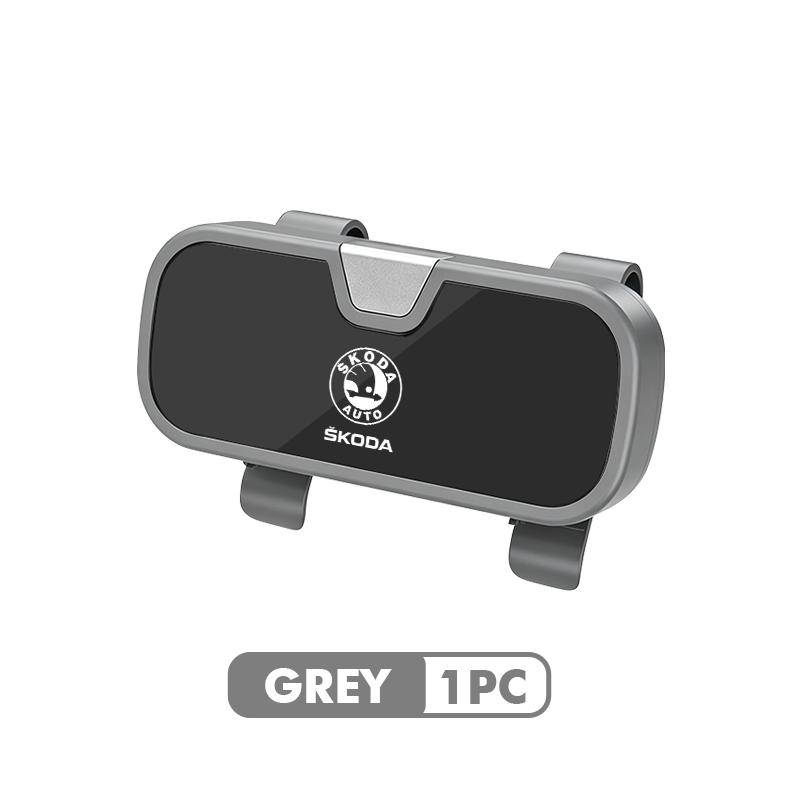 For Skoda Car Visor Glasses Case Sunglasses Box Eyeglasses Storage Accessories octavia a5 a4 mk1 2 fabia superb rapid mk3 yeti WE7