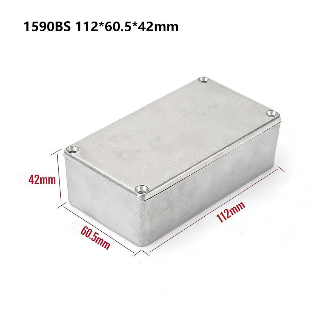 Openable Aluminium Enclosure Shell Waterproof Project Box Shell New Electronic Diecast Stompbox