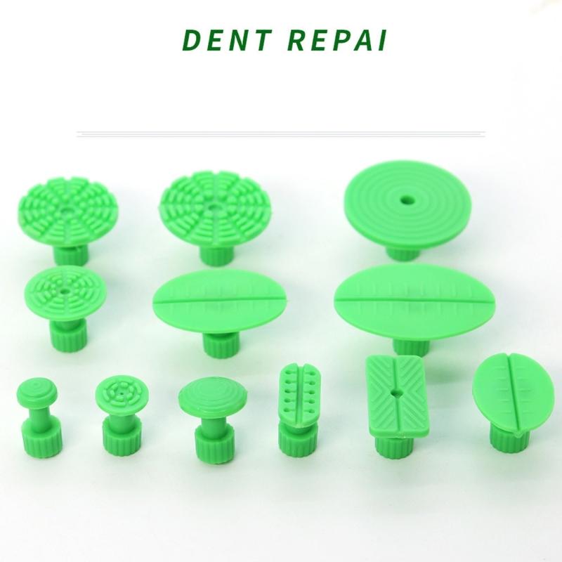 12Pcs Dent Repair Tool Puller Tabs Auto Maintenance Tool Dent Removal Tool Tabs Dent Removal Pulling Tab