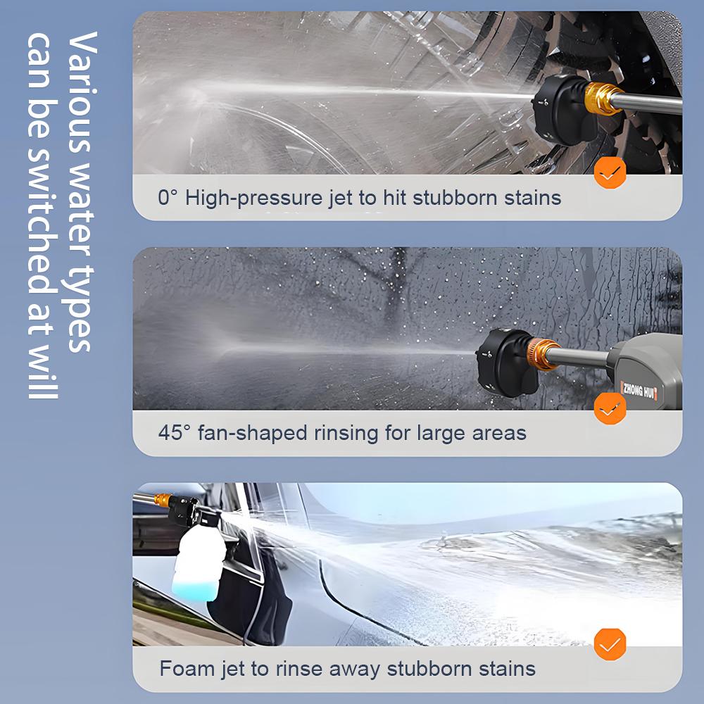 Wireless High Pressure Water Gun Car Wash Machine Car Washer Multi-functional Household Portable Flower Watering Guns