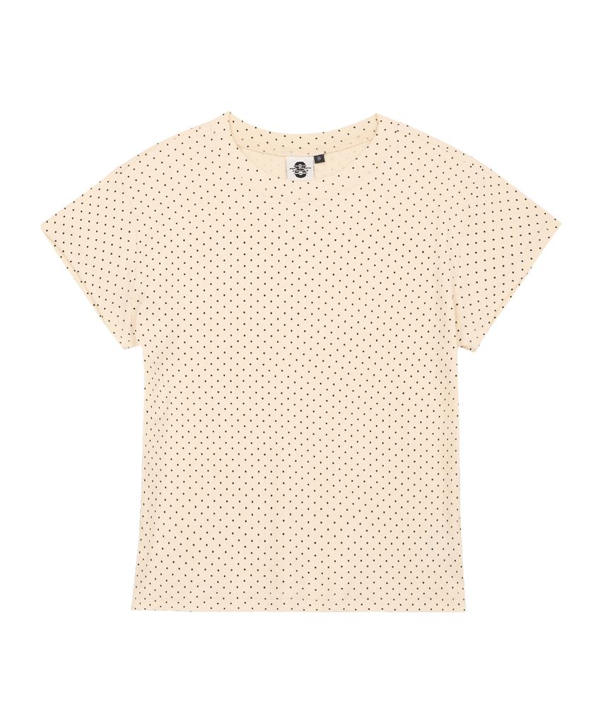 PRIMATE Dot Women'S Polka Dot Short Sleeve T-Shirt 3 Colors