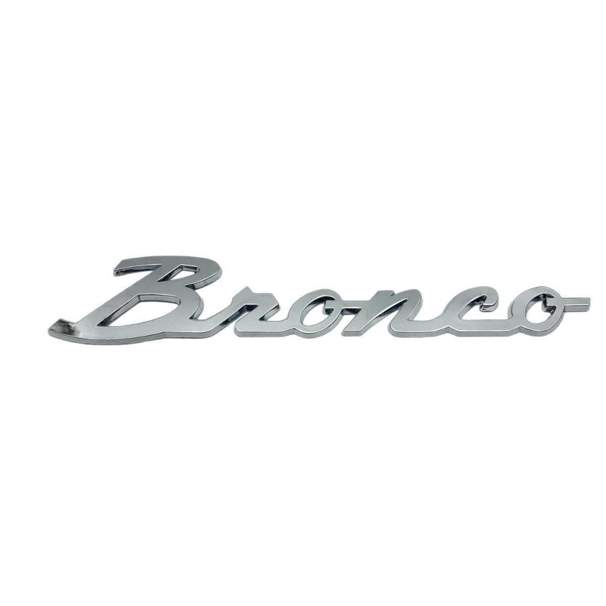 

Ford Bronco & Mustang Metal Fender/Emblem Car Sticker