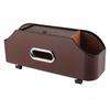 Multifunctional Car Back With Plastic Storage Box And Cup Holder For Travel Thing