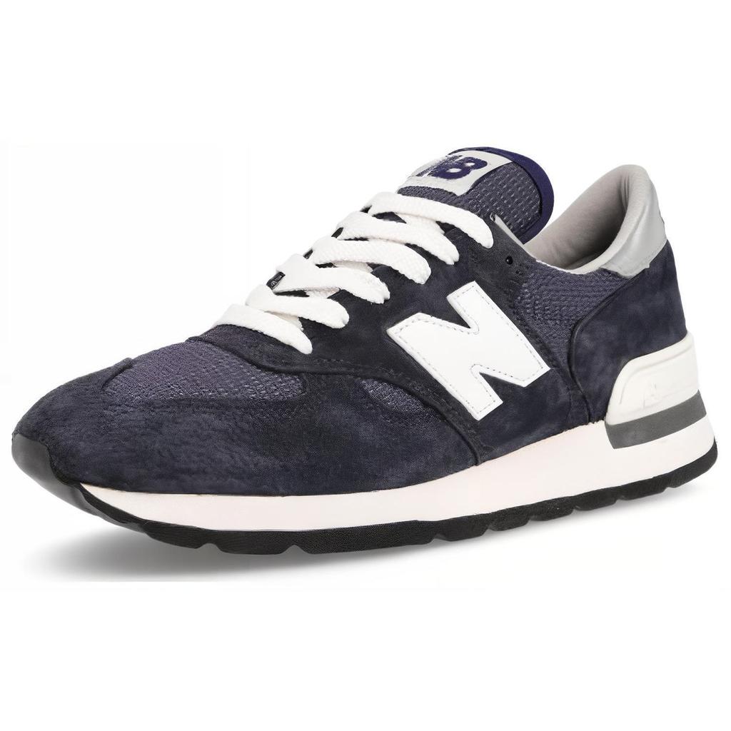 New Balance 990v1 Made in USA Navy White Unisex Sneakers Blue Grey M990NV1