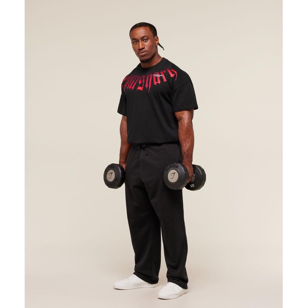 Gymshark Fade Graphic T shirT Gs Black A4c1v Bb2j