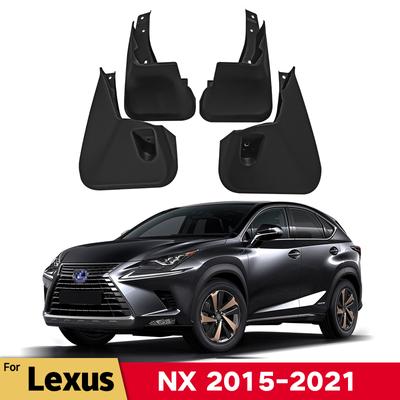 Araba Çamurluk Çamurluklar Lexus NX200 NX300 NX300H 2015- Splash Muhafızları Çamurluklar Ön Arka Çamurluklar Otomatik