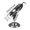 DC 5V ABS 1600X2MP 1080P 8 LED Digital Adjustable Microscope Type-C / M Icro USB Electronic Magnifier Stereo USB Endoscope For PC Phone