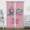 Modern Living Room Curtains Camera Pink Panther Shades Window Curtain Partition Halloween Decoration Home Interior Made Of Polyester Area Decor