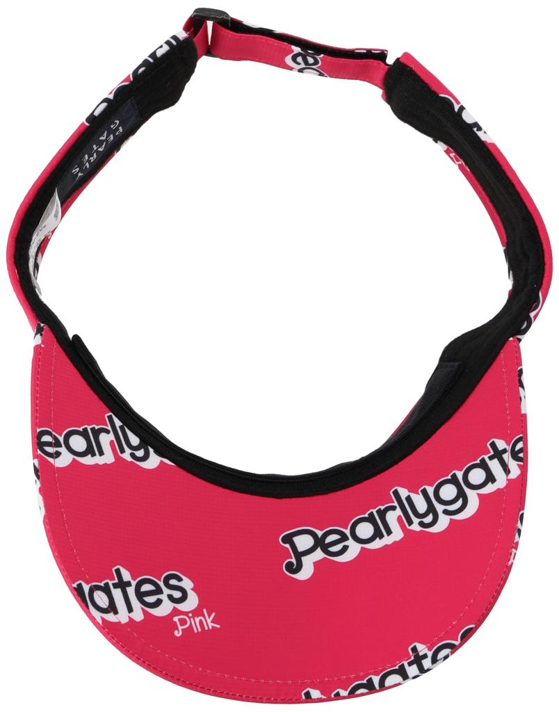 [PEARLY GATES] Unisex Visor Pink Logo VISOR UNISEX  053-3287808 091Pink FR