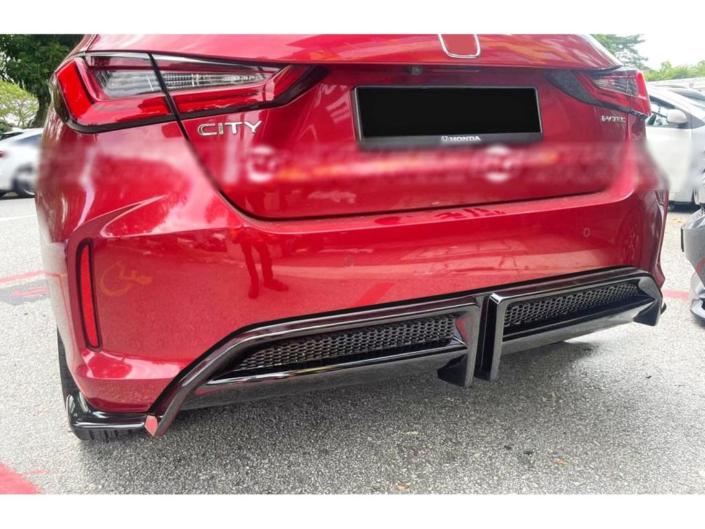 Adhesive Kit: Rear Lip, Bumper, Front Splitter, Spoiler & Side Skirts for 2020-2022 Honda City Hatchback RS
