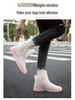 Stylish Women's Transparent Non-Slip Rain Boots - Short Rubber Jelly Shoes