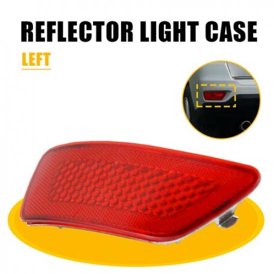 Left Side Bumper Rear Reflector Light Cover Red For 2013-2016 Jeep Compass North