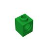 60PCS 6541 Building Block 1 X 1 with Hole Bricks Collections Bulk Modular Toys For Technical MOC DIY Figure Assembled Kids Gift