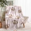 American Football Theme Printed Blanket - Perfect for Couch, Bed, Travel & Outdoor Use | Machine Washable, Cozy & Durable.