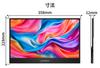 JAPANNEXT inch IPS panel full HD resolution mobile monitor miniHDMI USB HDR with smart case 15.6 (1920x1080) JN-MD-IPS1565FHDR Type-C