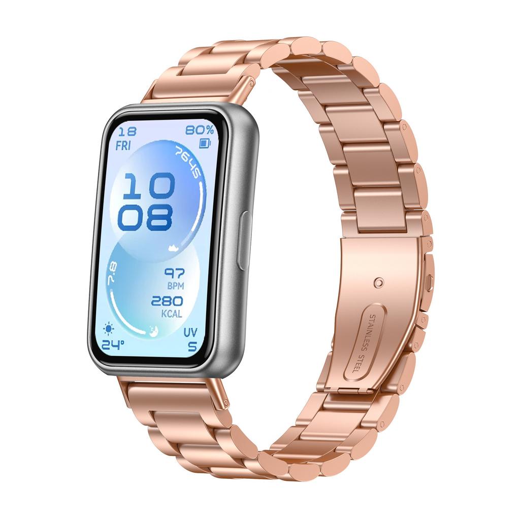 Metalowa bransoleta do zegarka Huawei band 11 Stal nierdzewna Klasyczna bransoletka Correa huawei band 11Pro Elegancka bransoleta do smartwatcha