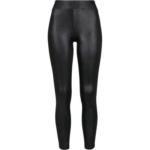 Urban Classics Womens/Ladies Synthetic Leather Leggings (Pack of 2)
