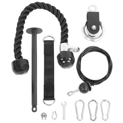 DIY Home Gym Fitness Equipment Strength Training Kit Lift Pulley System with Loading Pin