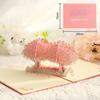 Romantic 3D Pop-Up Gift Card Paper Wedding Invitation  Wedding Decor