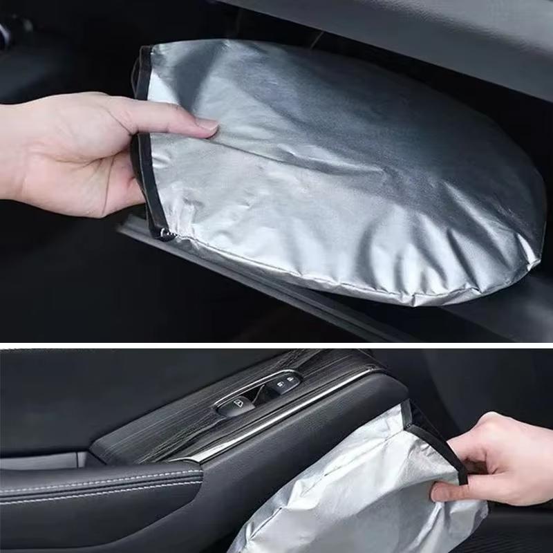 Car Folding Windshield Sunshade Cover Sun Window Protector Interior For Dacia Bigster Spring Duster Sandero Lodgy Jogger Dokker