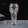 Magic Coating Beer Glass 2Pcs Trophy for Fans, Large Capacity Soccer Shape Three-Dimensional Relief Mug Mug, Novelty Drinking Cup Party Bar