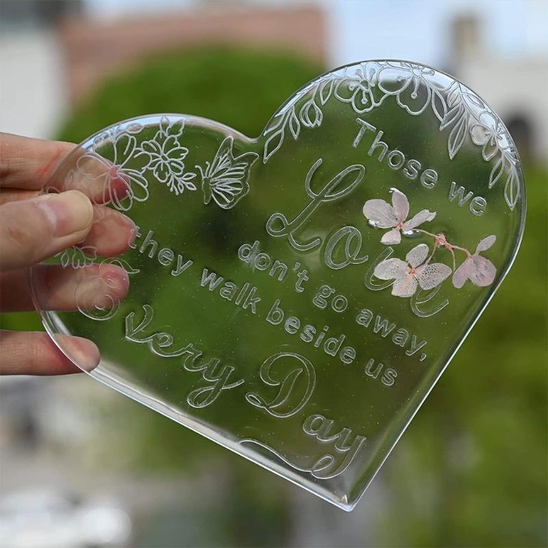 Heart Resin Silicone Mold Heart Candle Mold Non Stick Easy to Demold for DIY Candle Soap Plaster Ornament Home Decor