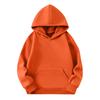 Kids Long Sleeve Loose Fit Pullover Hoodie - Casual Unisex Sweatshirt for Boys and Girls