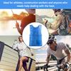 Summer Cooling Vest Comfortable Ice Cooling Vest Lightweight Cool Vest Reusable for Men Women for Cycling Running Outdoor Sports
