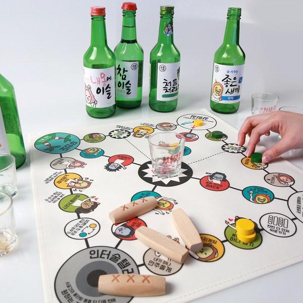 Sunso 24 Hour Juru Marble Drinking Game Yutnori Drinking Game, Korea Representative Board Game