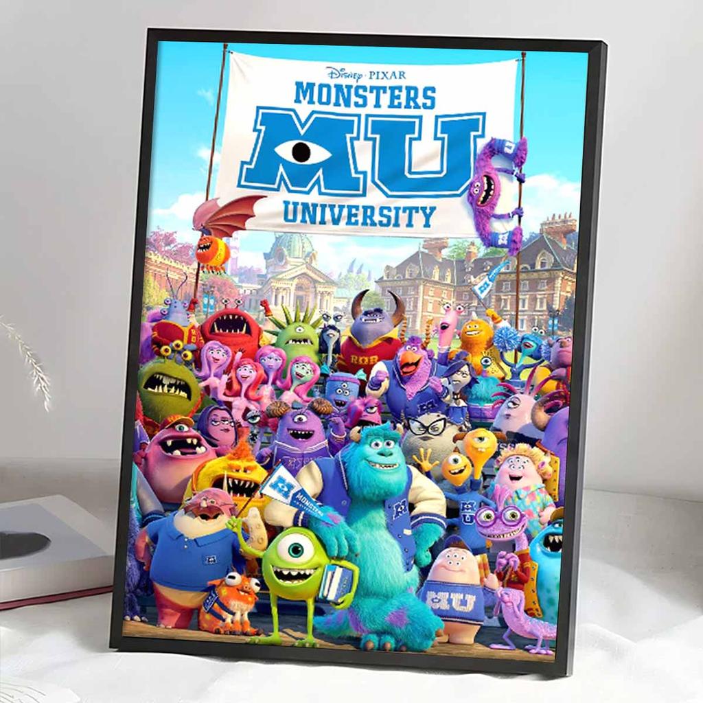 DIY Diamond Painting Monster Cross Stitch Kit Mosaic Art Diamond Painting Full Circle Diamond Home Decoration