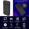 Stimmverzerrer Externe Handy-Soundkarte mit integrierten Mehrfach-Soundeffekten für Computer, Smartphone, Tablet