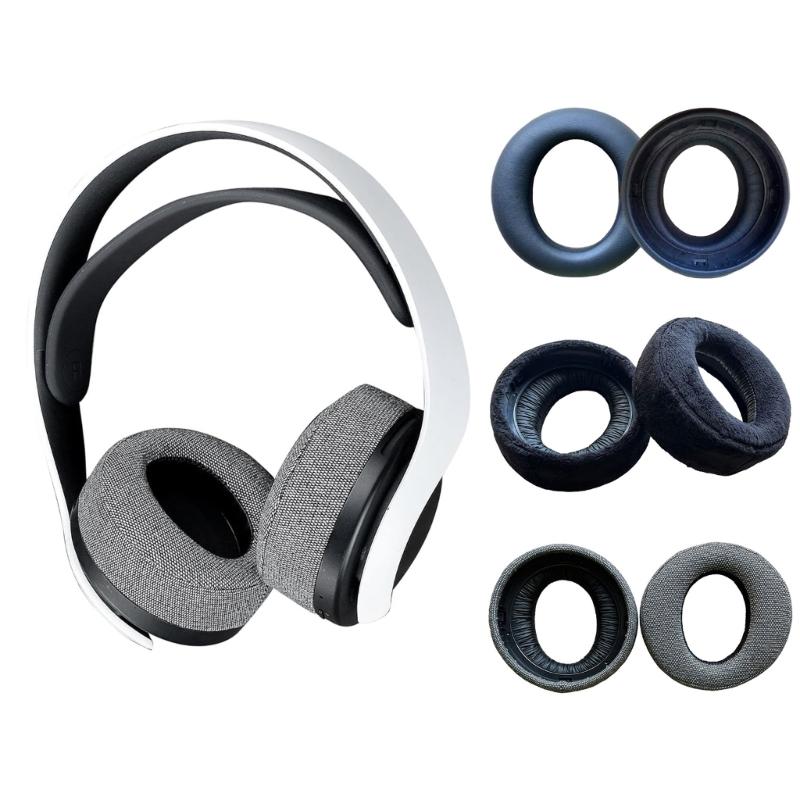 1 Pair Soft Sponge Replacement Ear Pad for PULSE Bluetooth-compatible Wireless Headphones Ear Pad Headset Accessorie