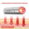 Portable Infrared Physiotherapy Red Light Flashlight with 4 Light Sources