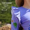 ASK JUNIOR Girls' One-Piece Summer Swimsuit