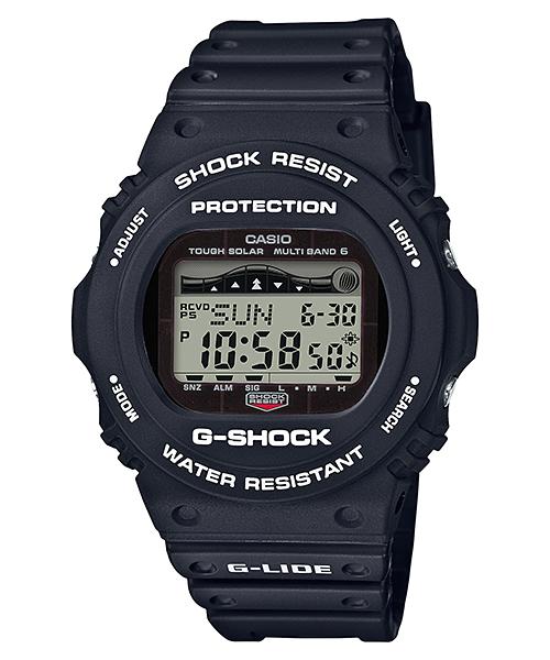 

Casio G-SHOCK Men s Resin 200M Water Resistant Shock Resistant Alarm Quartz Watch GWX-5700CS-1 чёрный