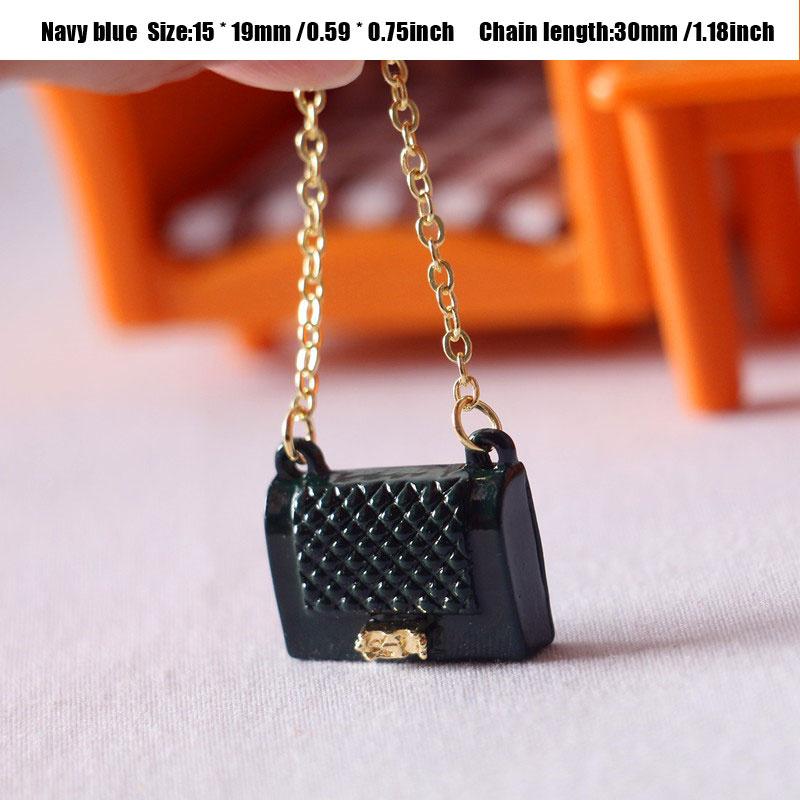 Dollhouse Miniature Metal Bag  Accessories Decorate Scene Decoration