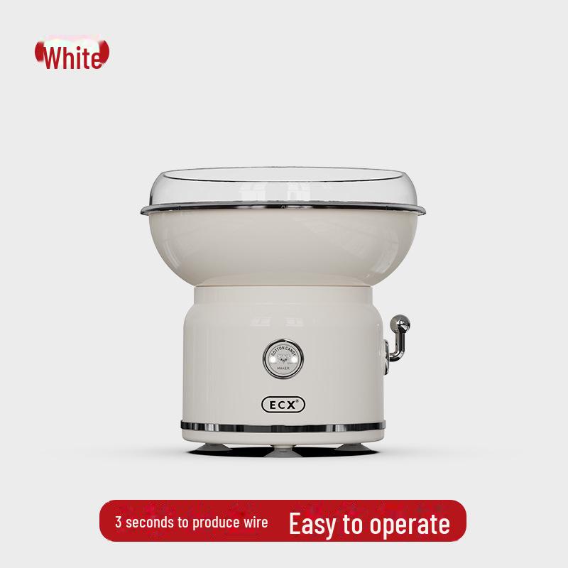 

Детская автоматическая машина для приготовления сладкой ваты ECX — креативное, красочное домашнее использование