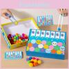 Childrens Educational Color Matching Clamp Balls Game With Paper Material For Parentchild Interactive Play