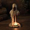 Resin Ghost Candlestick Heat Insulation Candlelight Dinner Props Creativity Candle Stand  Home