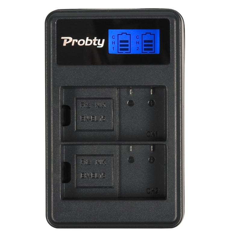 EN-EL15 EN EL15 ENEL15 LCD Battery Charger For LCD Slim USB Charger for Nik EN-EL15, Nik D850, D750, D7000, D7100, D7200, D7500