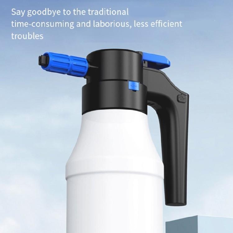 1.5Liters Electric Pressurized Foam Sprayer for Car Washing, Electric Foam Sprayer with USB Cable Foam Sprayer