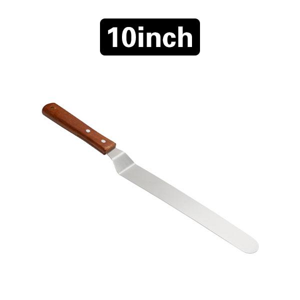 4/6/8/10/12inch Stainless Steel Cake Icing Spatula Frosting Spatula with Wooden Handle Butter Cake Spatula Knife Tool