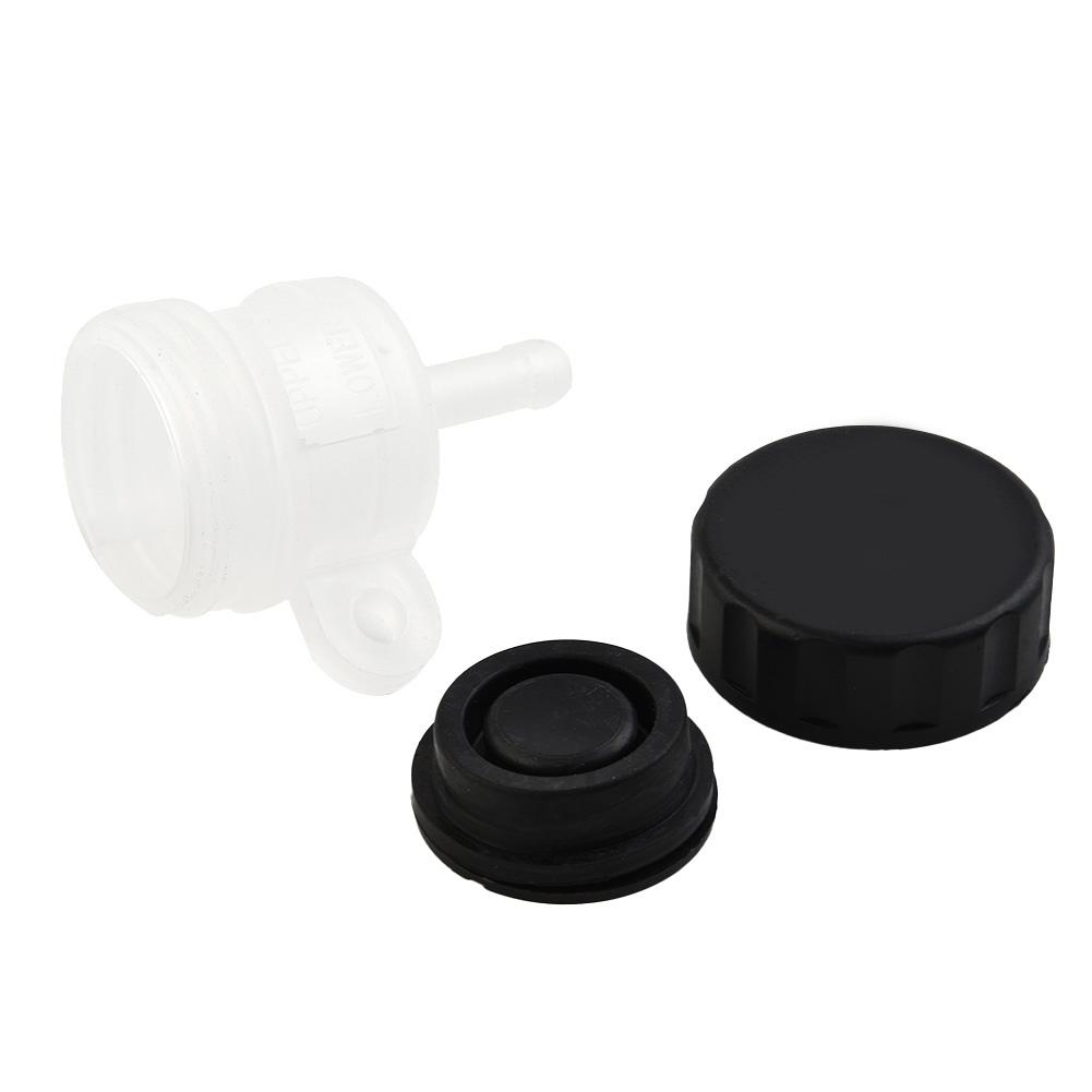 Motorcycle Rear Foot Brake Fluid Bottle Master Cylinder Oil Reservoir-Universal