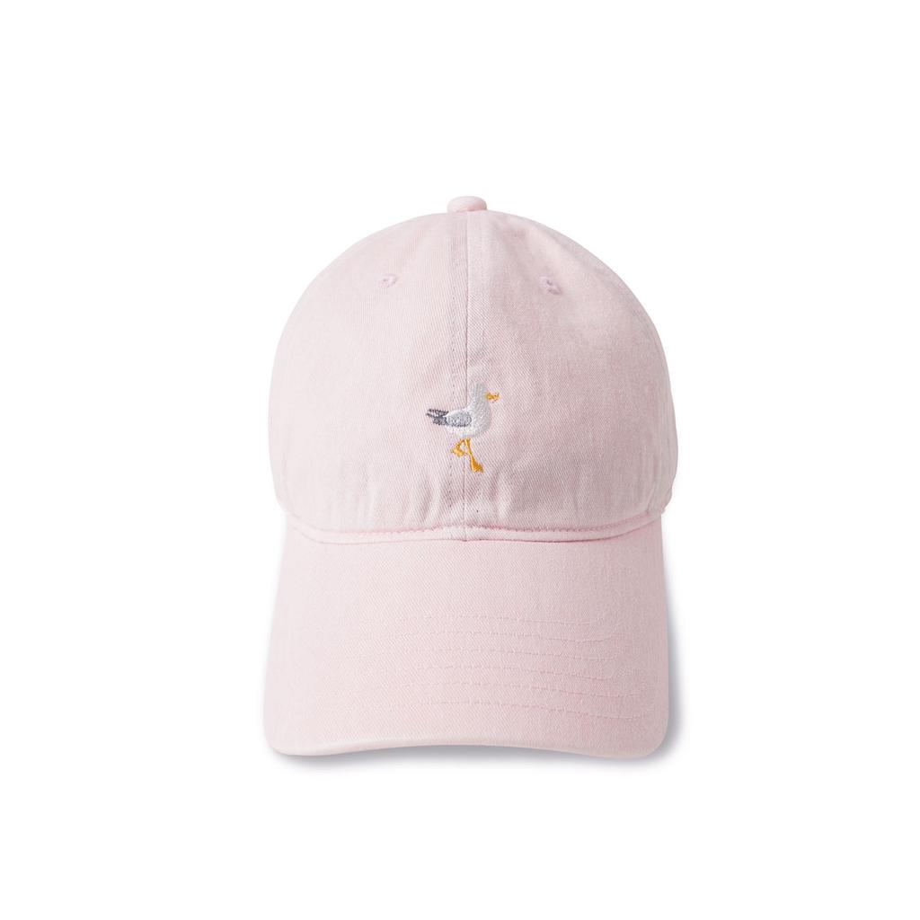 Bancheu South Seagull Washed Cotton Cap - Pink