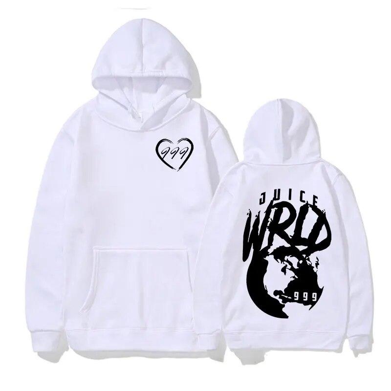 Rapper Juice Wrld 999 Fashion Hoodies Unisex Casual Autumn/Winter Sweatshirt Unisex Loose Fleece Pullover Hoodie Hip Hop Streetwear