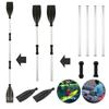 1 Pair Kayak Paddles Heavy Duty Aluminium Alloy Kayak Oars Adjustable Length Detachable Portable Paddles for Inflatable Kayaks